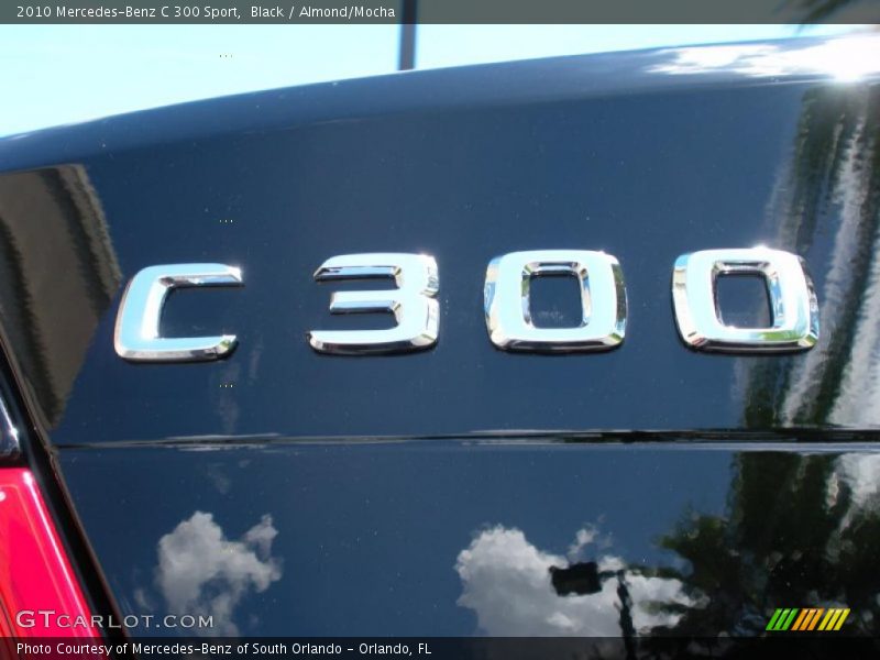 Black / Almond/Mocha 2010 Mercedes-Benz C 300 Sport