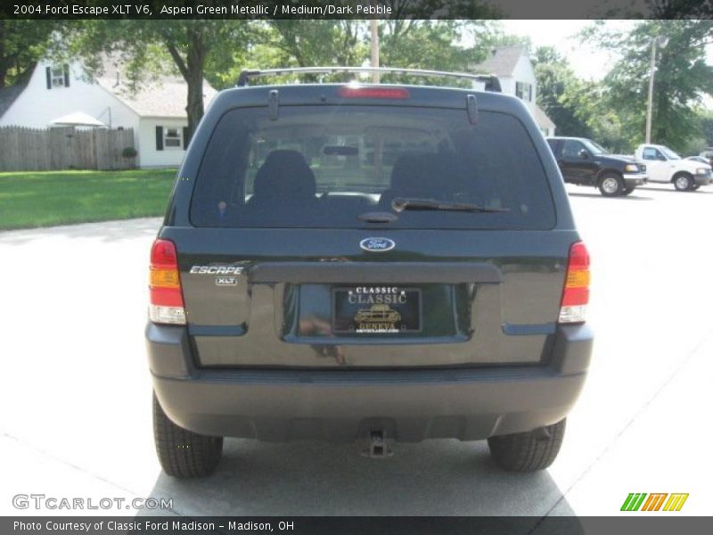 Aspen Green Metallic / Medium/Dark Pebble 2004 Ford Escape XLT V6