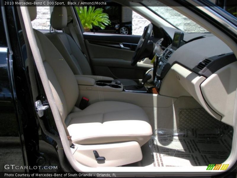 Black / Almond/Mocha 2010 Mercedes-Benz C 300 Sport