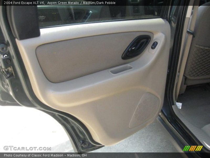 Aspen Green Metallic / Medium/Dark Pebble 2004 Ford Escape XLT V6