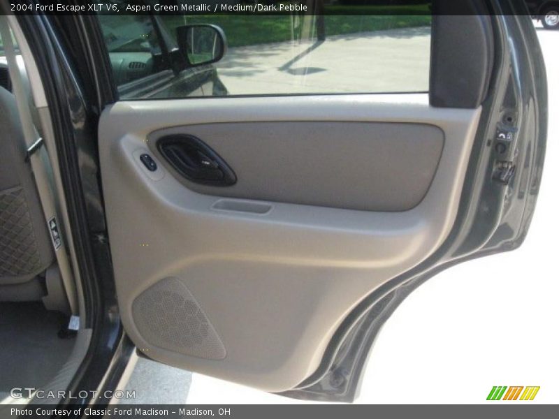 Aspen Green Metallic / Medium/Dark Pebble 2004 Ford Escape XLT V6