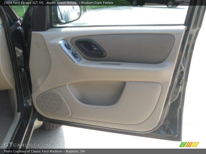 Aspen Green Metallic / Medium/Dark Pebble 2004 Ford Escape XLT V6