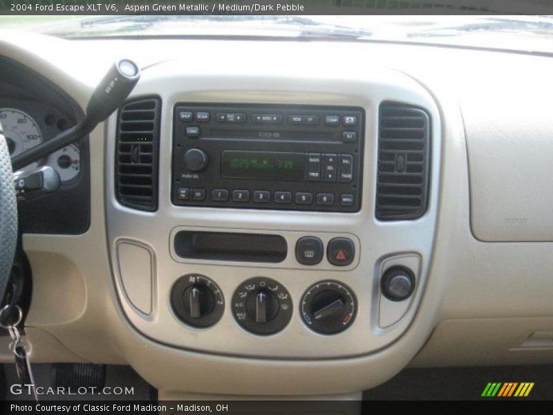 Aspen Green Metallic / Medium/Dark Pebble 2004 Ford Escape XLT V6