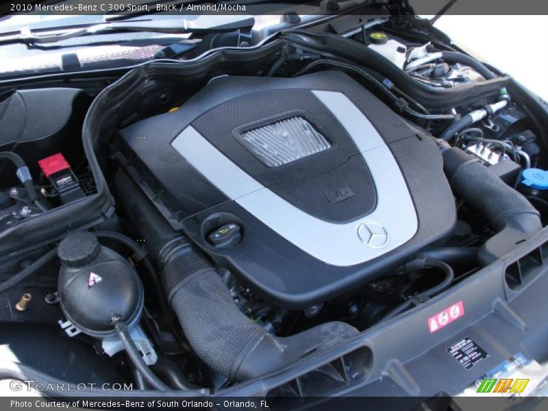 Black / Almond/Mocha 2010 Mercedes-Benz C 300 Sport