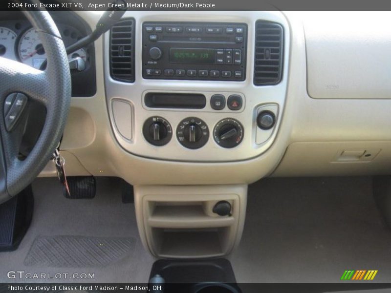 Aspen Green Metallic / Medium/Dark Pebble 2004 Ford Escape XLT V6