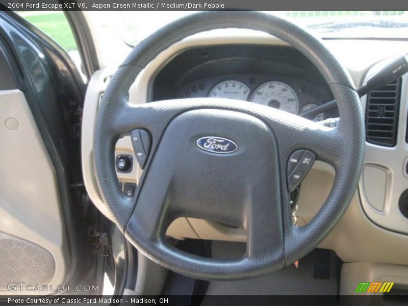 Aspen Green Metallic / Medium/Dark Pebble 2004 Ford Escape XLT V6