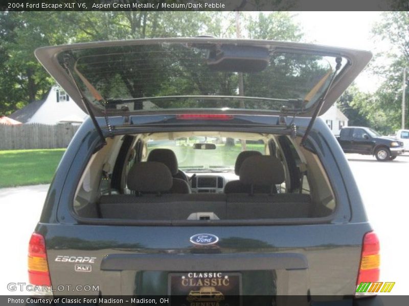 Aspen Green Metallic / Medium/Dark Pebble 2004 Ford Escape XLT V6