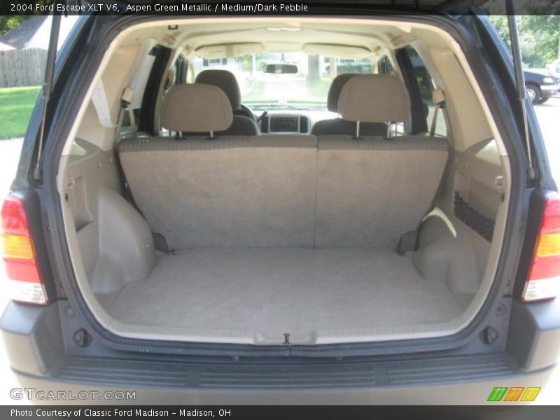 Aspen Green Metallic / Medium/Dark Pebble 2004 Ford Escape XLT V6