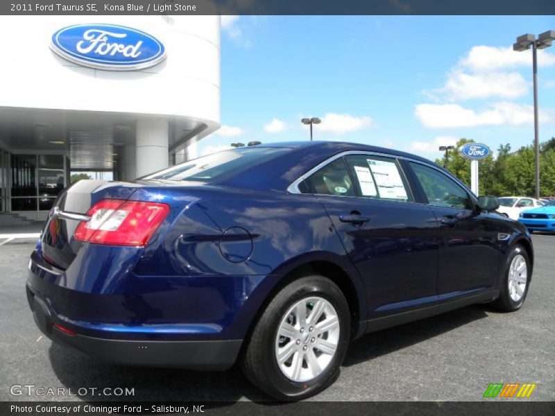 Kona Blue / Light Stone 2011 Ford Taurus SE