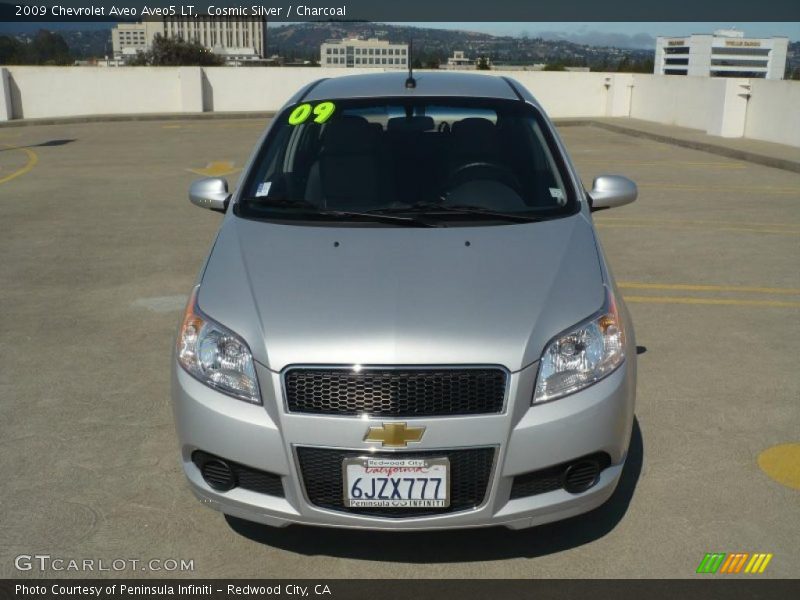 Cosmic Silver / Charcoal 2009 Chevrolet Aveo Aveo5 LT