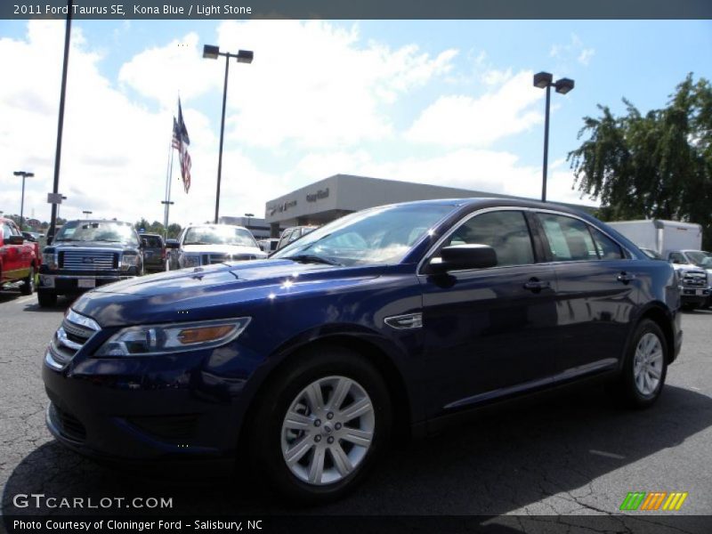Kona Blue / Light Stone 2011 Ford Taurus SE