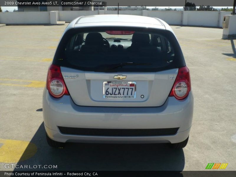 Cosmic Silver / Charcoal 2009 Chevrolet Aveo Aveo5 LT
