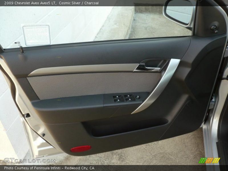 Cosmic Silver / Charcoal 2009 Chevrolet Aveo Aveo5 LT
