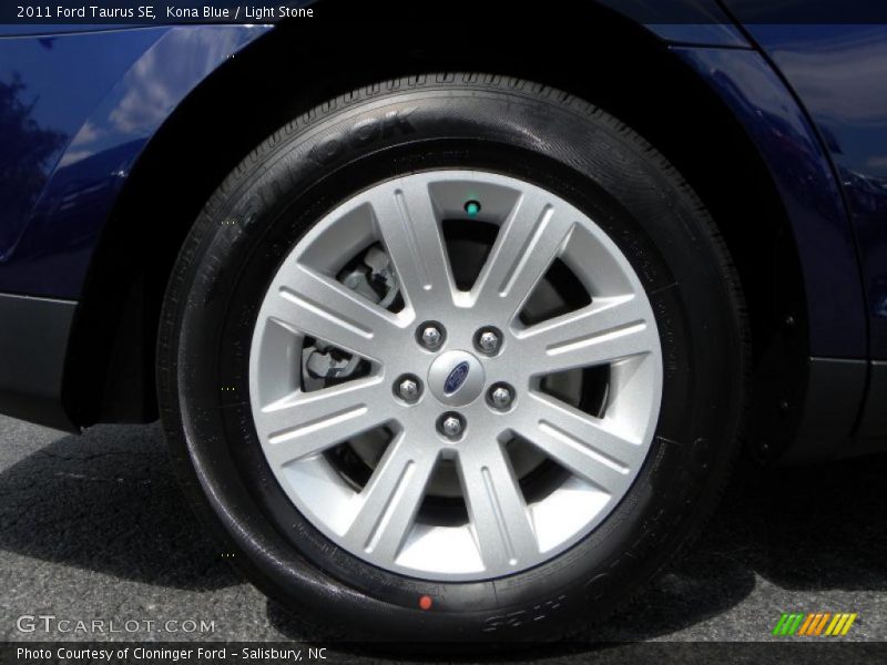 Kona Blue / Light Stone 2011 Ford Taurus SE