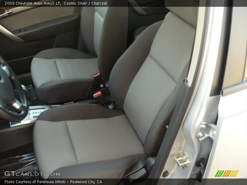 Cosmic Silver / Charcoal 2009 Chevrolet Aveo Aveo5 LT