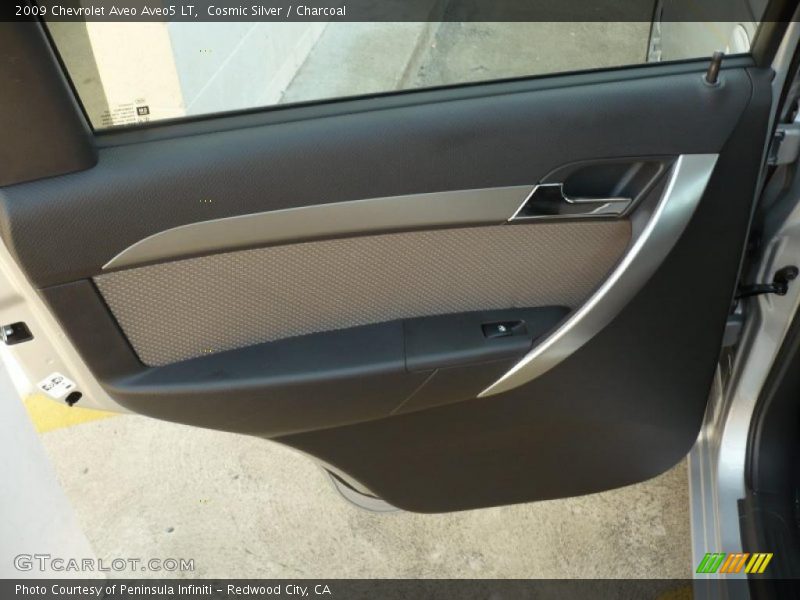 Cosmic Silver / Charcoal 2009 Chevrolet Aveo Aveo5 LT