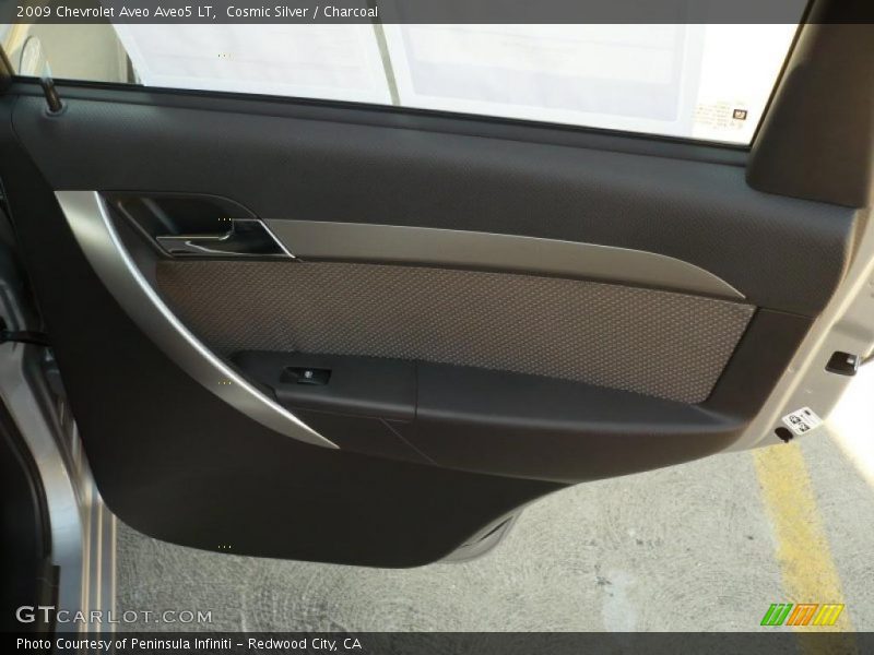 Cosmic Silver / Charcoal 2009 Chevrolet Aveo Aveo5 LT