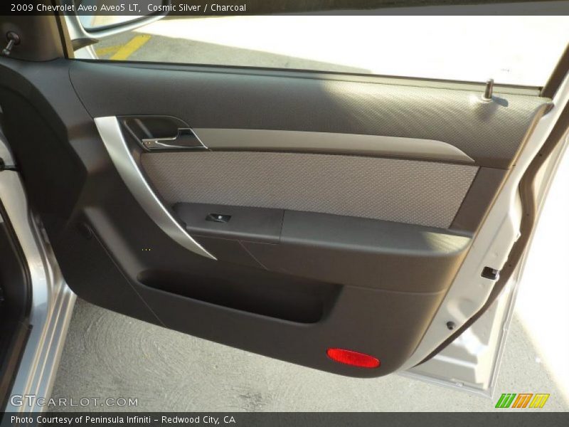 Cosmic Silver / Charcoal 2009 Chevrolet Aveo Aveo5 LT