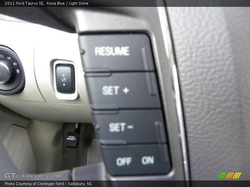 Kona Blue / Light Stone 2011 Ford Taurus SE