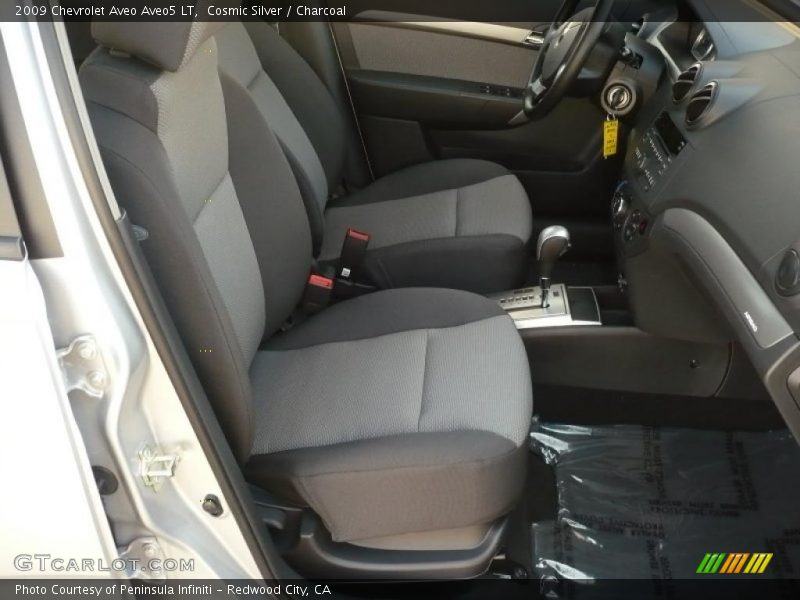 Cosmic Silver / Charcoal 2009 Chevrolet Aveo Aveo5 LT