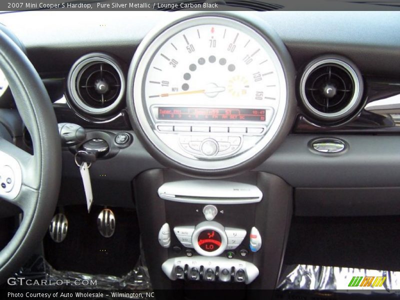 Pure Silver Metallic / Lounge Carbon Black 2007 Mini Cooper S Hardtop