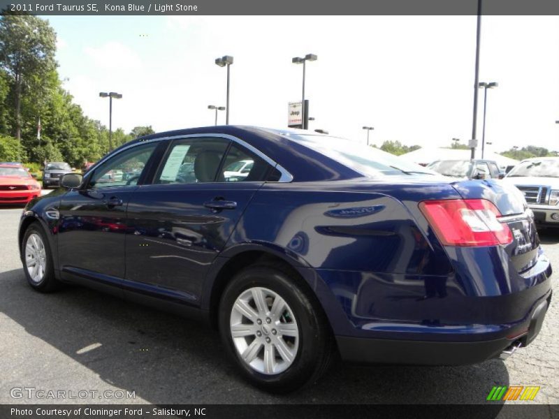 Kona Blue / Light Stone 2011 Ford Taurus SE