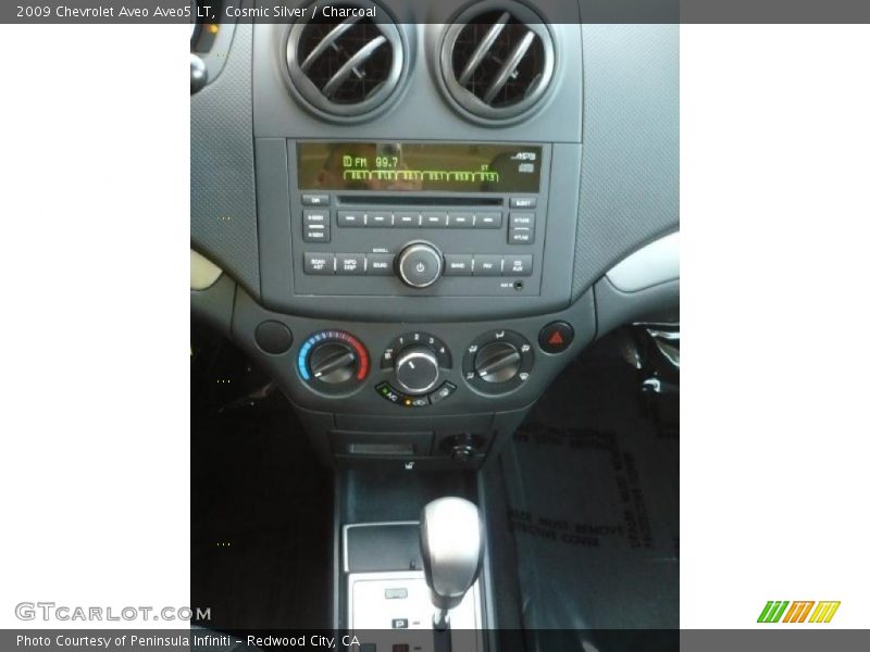 Cosmic Silver / Charcoal 2009 Chevrolet Aveo Aveo5 LT