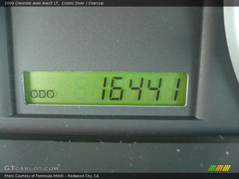 Cosmic Silver / Charcoal 2009 Chevrolet Aveo Aveo5 LT