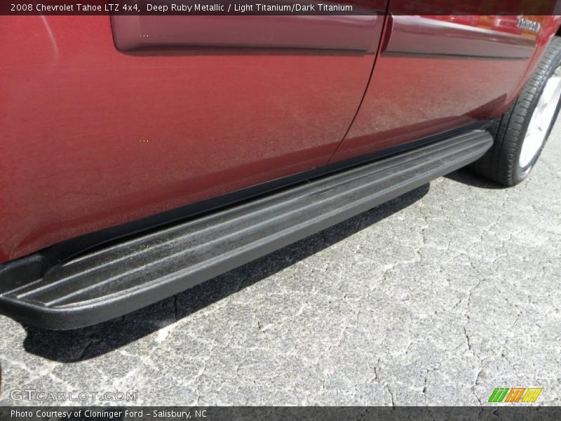 Deep Ruby Metallic / Light Titanium/Dark Titanium 2008 Chevrolet Tahoe LTZ 4x4