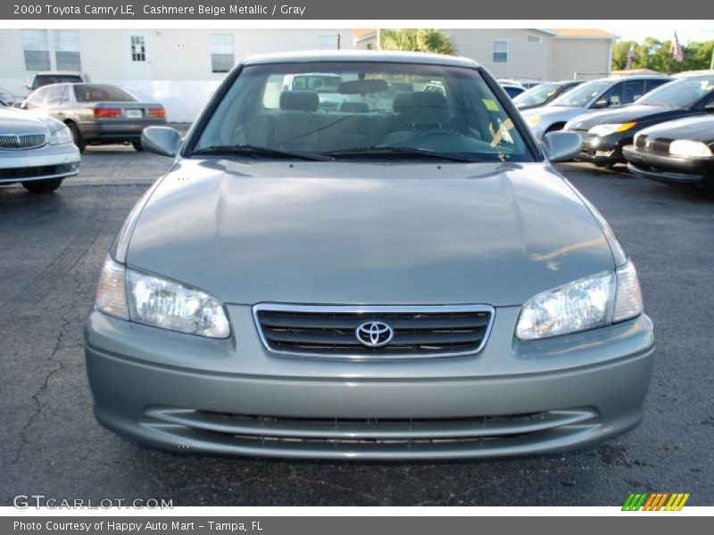 Cashmere Beige Metallic / Gray 2000 Toyota Camry LE