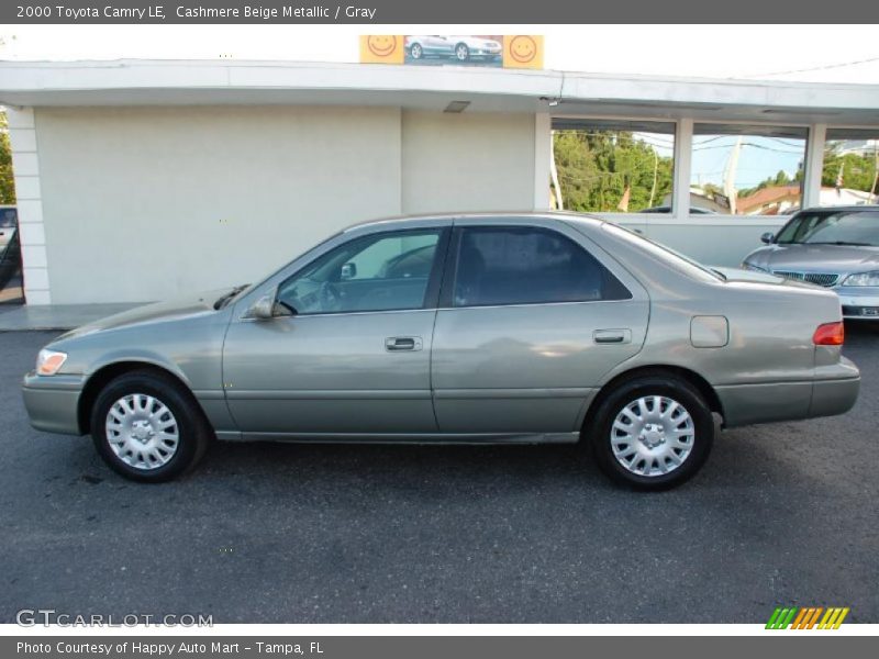 Cashmere Beige Metallic / Gray 2000 Toyota Camry LE
