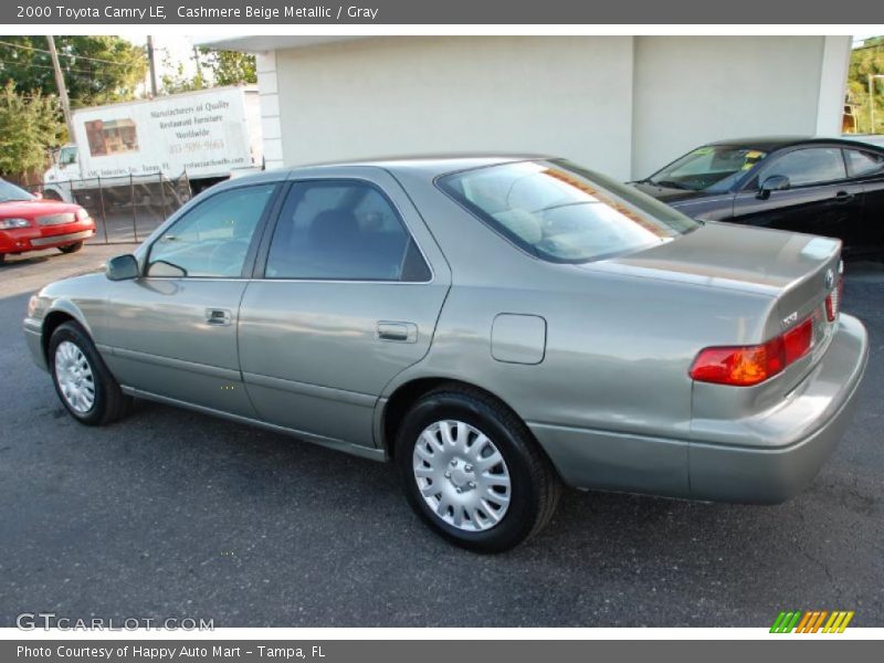 Cashmere Beige Metallic / Gray 2000 Toyota Camry LE