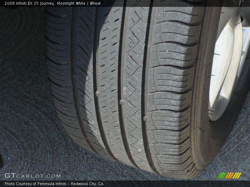 Moonlight White / Wheat 2008 Infiniti EX 35 Journey