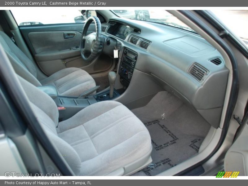 Cashmere Beige Metallic / Gray 2000 Toyota Camry LE