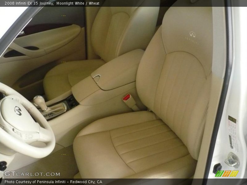 Moonlight White / Wheat 2008 Infiniti EX 35 Journey