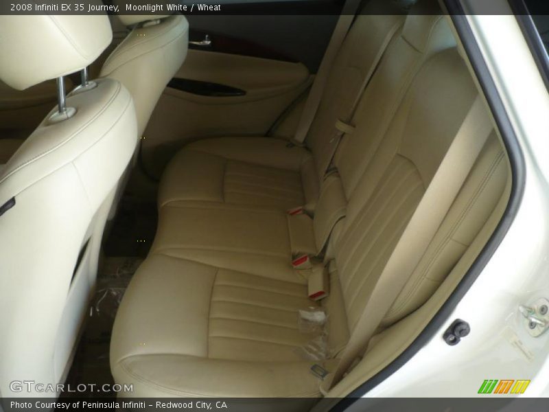 Moonlight White / Wheat 2008 Infiniti EX 35 Journey