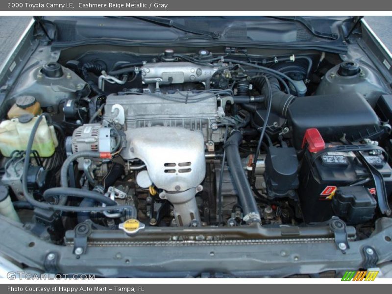Cashmere Beige Metallic / Gray 2000 Toyota Camry LE