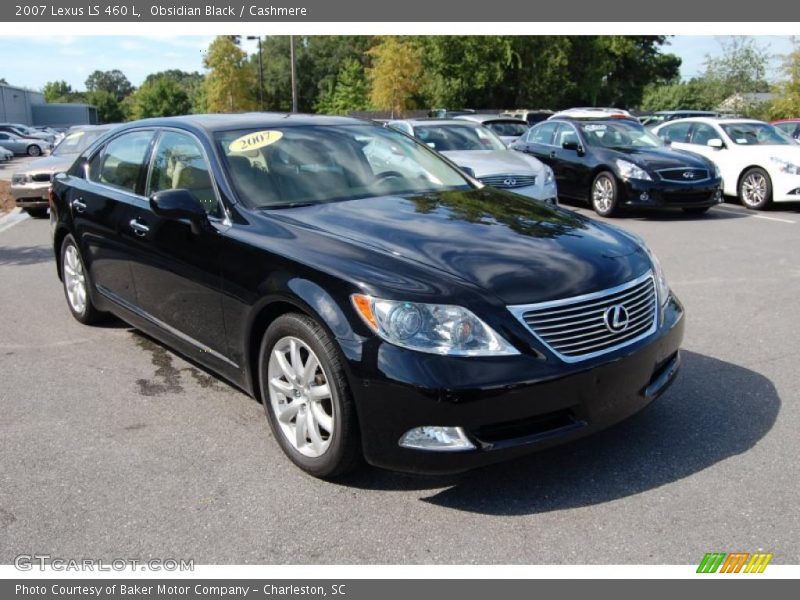 Obsidian Black / Cashmere 2007 Lexus LS 460 L