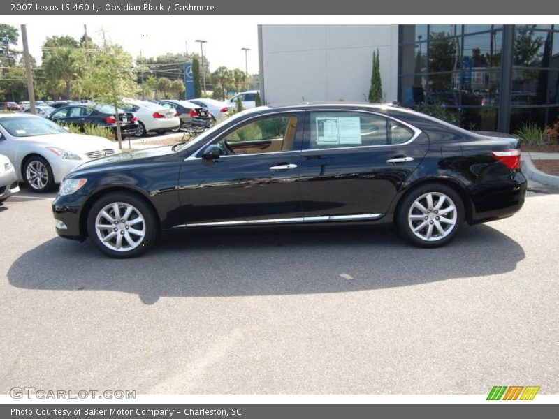 Obsidian Black / Cashmere 2007 Lexus LS 460 L