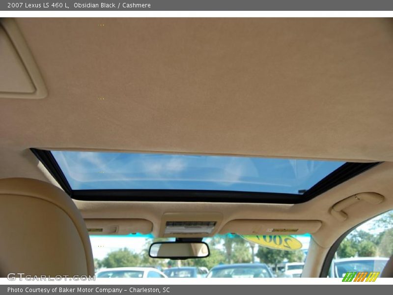 Obsidian Black / Cashmere 2007 Lexus LS 460 L