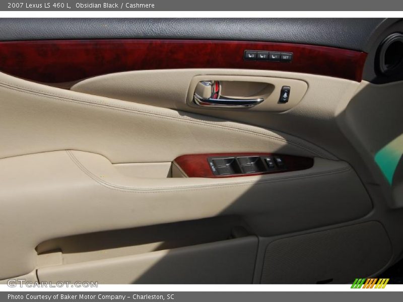 Obsidian Black / Cashmere 2007 Lexus LS 460 L