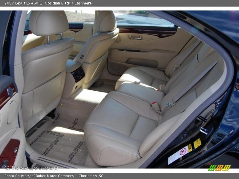 Obsidian Black / Cashmere 2007 Lexus LS 460 L