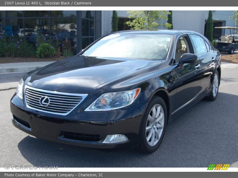 Obsidian Black / Cashmere 2007 Lexus LS 460 L