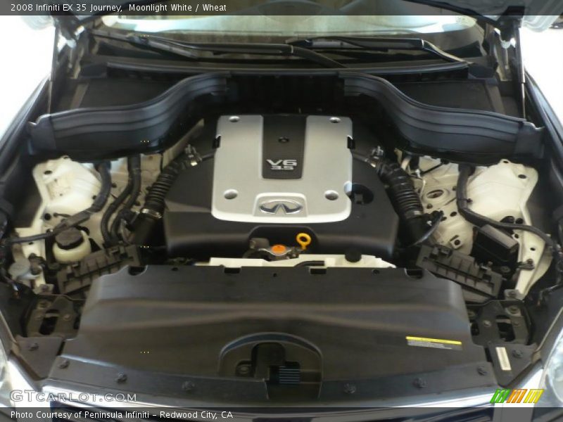 Moonlight White / Wheat 2008 Infiniti EX 35 Journey