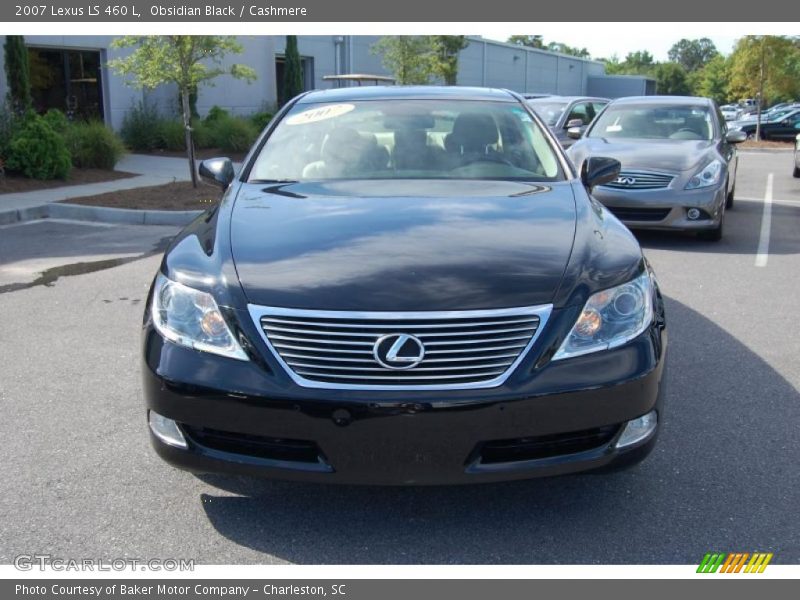Obsidian Black / Cashmere 2007 Lexus LS 460 L