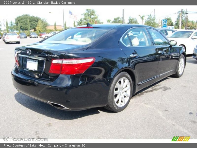 Obsidian Black / Cashmere 2007 Lexus LS 460 L