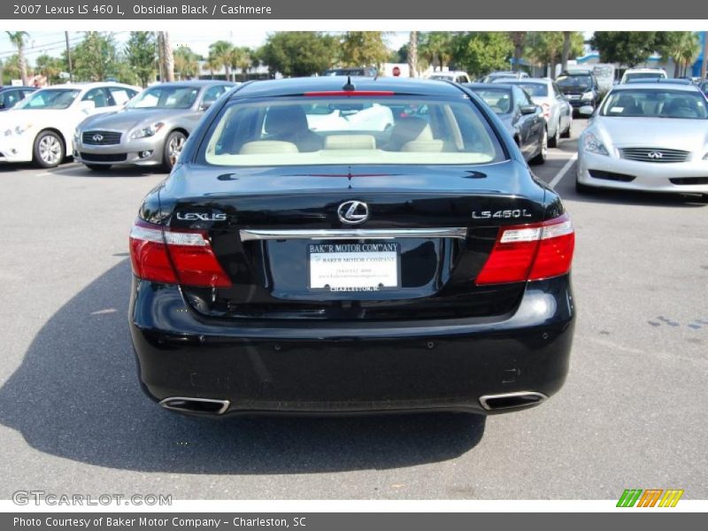 Obsidian Black / Cashmere 2007 Lexus LS 460 L