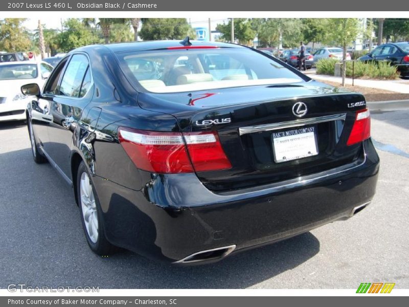 Obsidian Black / Cashmere 2007 Lexus LS 460 L