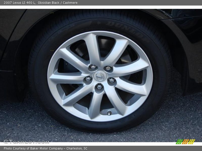 Obsidian Black / Cashmere 2007 Lexus LS 460 L