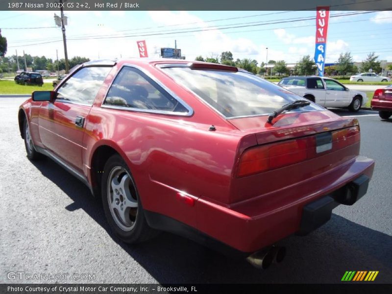 Hot Red / Black 1987 Nissan 300ZX GS 2+2